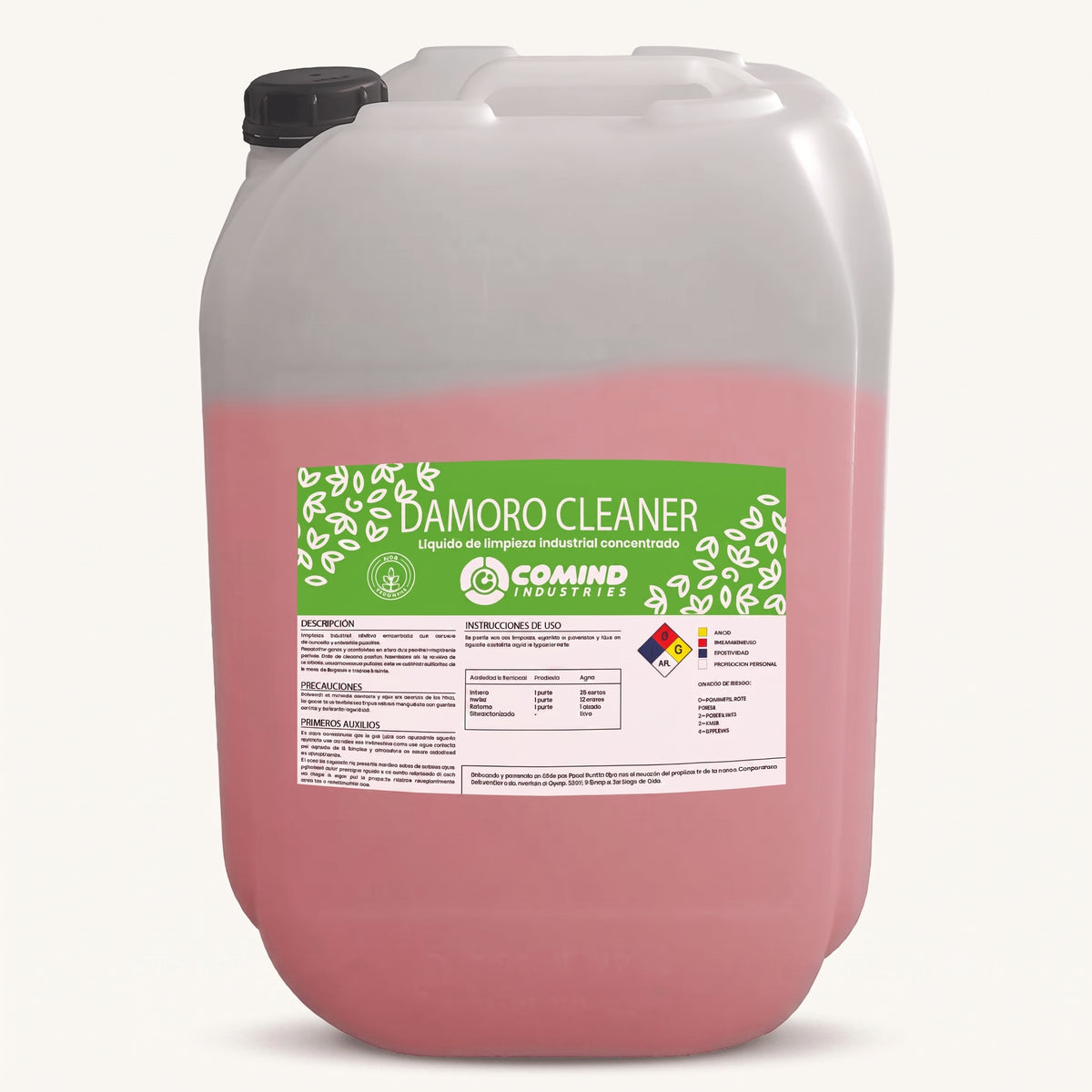 Liquido de limpieza industrial Damoro Cleaner 20 Litros