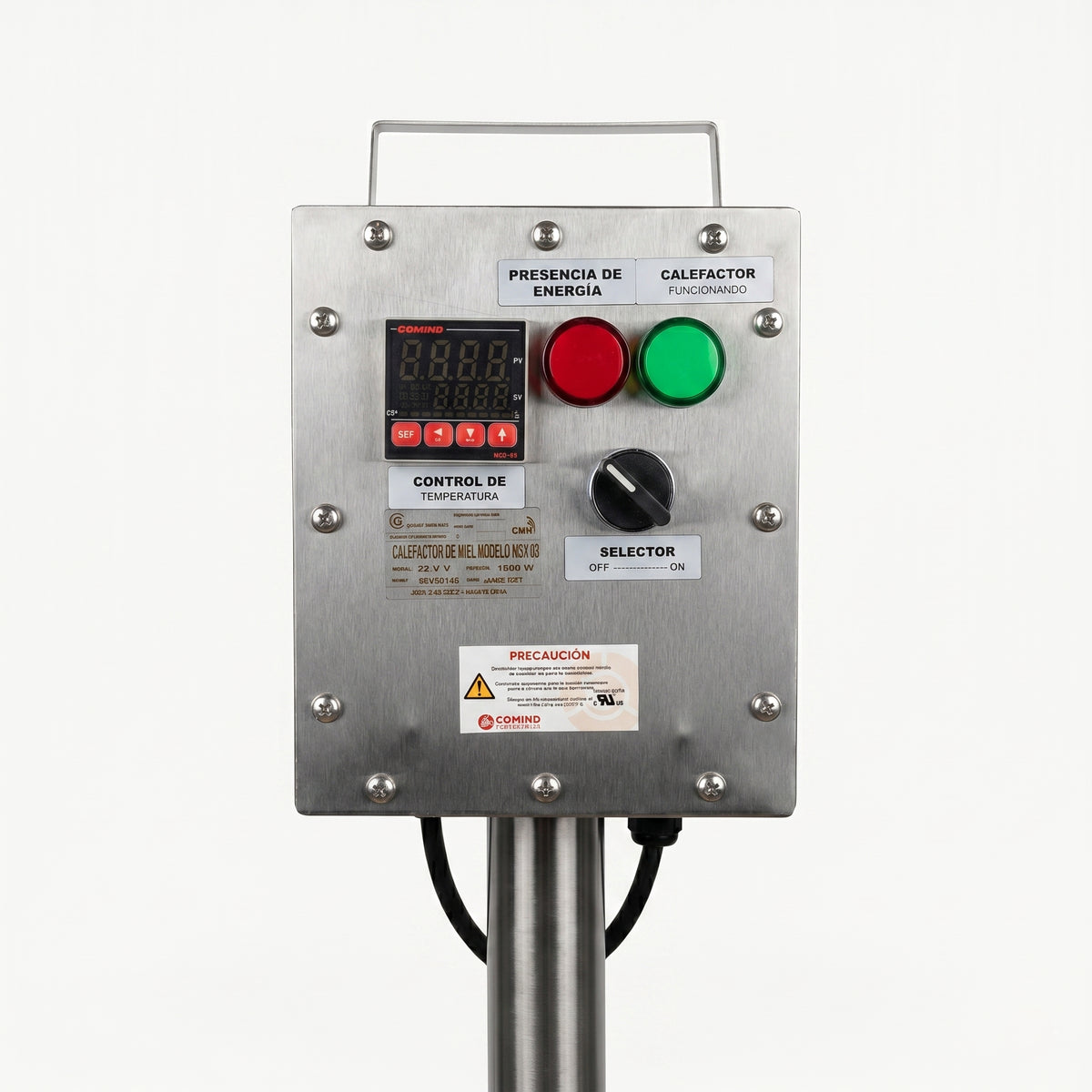 Calefactor para miel MOD MSV-03
