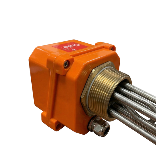 Calefactor Orange Acero Inoxidable 316L | Modelo 2” NPT 1500w 220/380v