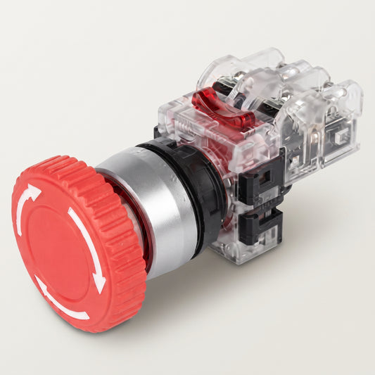 Interruptor de Botón de Parada de Emergencia - MRE-RR2R IP65