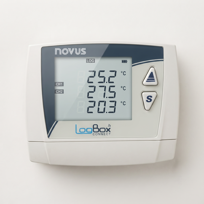 Data Logger Bluetooth Multicanales - LogBox BLE
