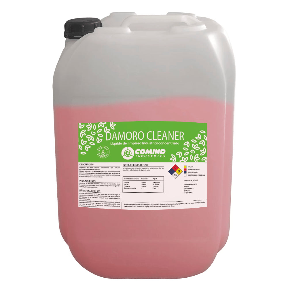 Liquido de limpieza industrial Damoro Cleaner 20 Litros