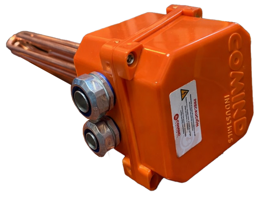 Calefactor Orange Cobre roscado | Modelo 1” BSP 3000W 380V